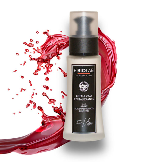 Crema viso rivitalizzante per tutti i tipi di pelle