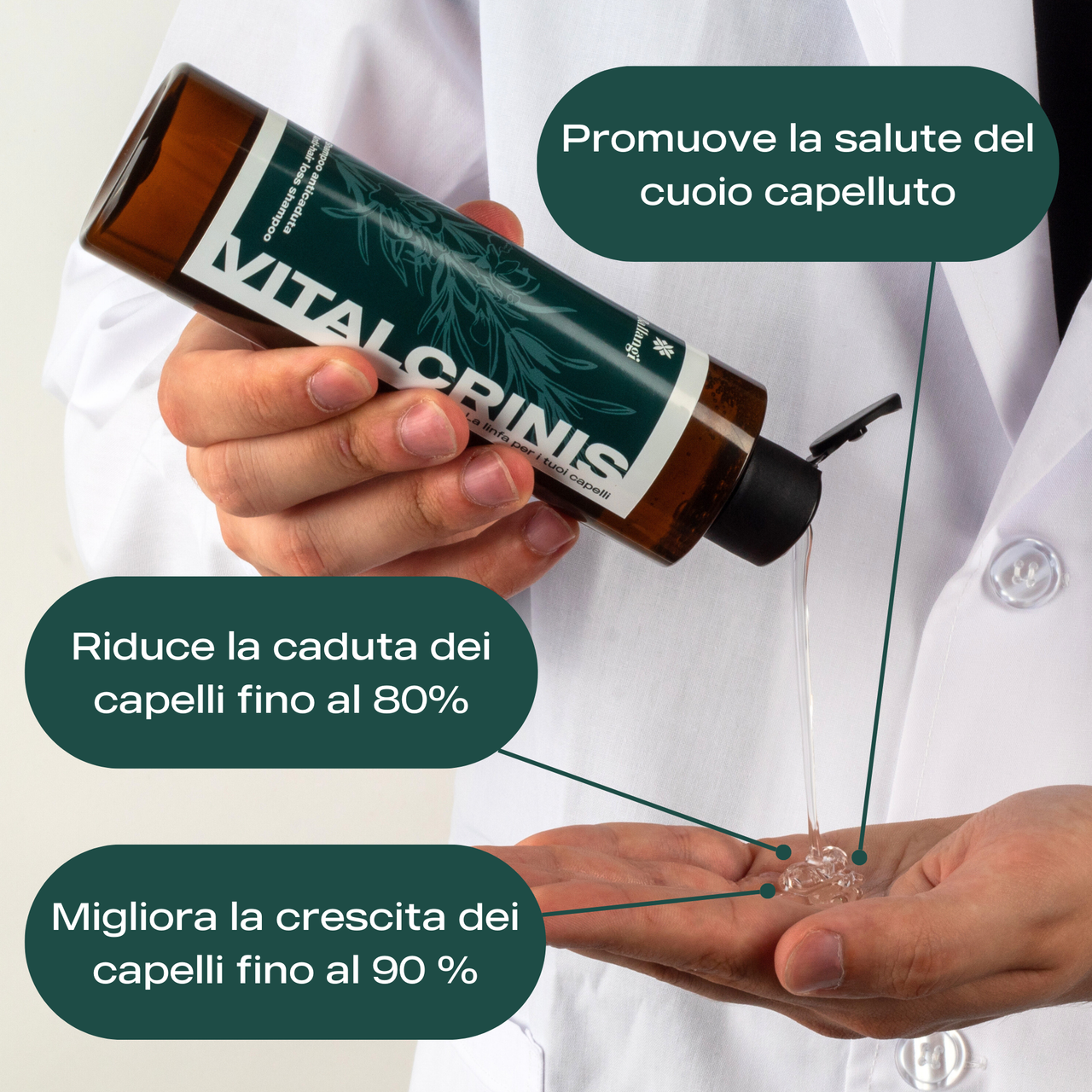 Anti-hair loss shampoo Vitalcrinis