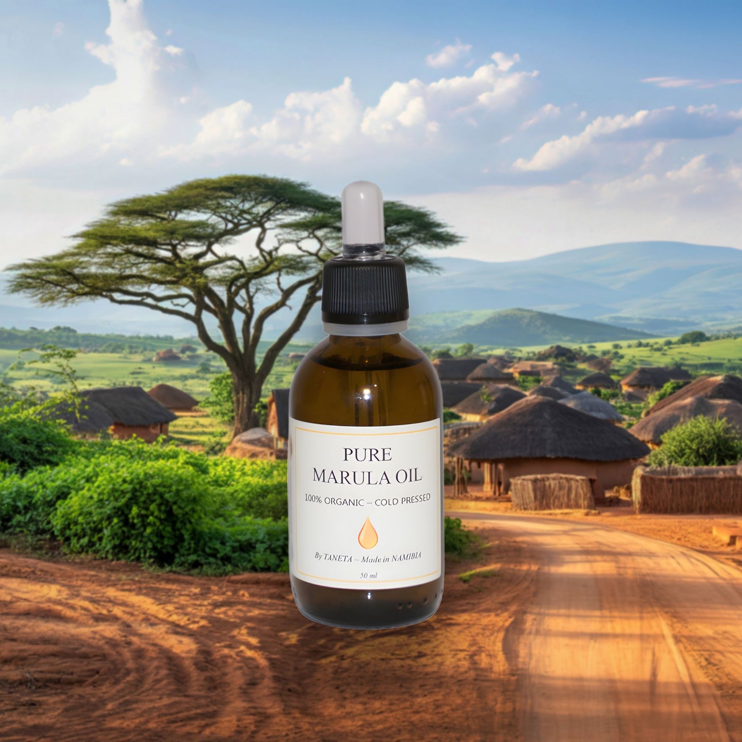 Olio di Marula Puro per tutti i tipi di pelle, corpo e capelli- Nutriente, vitaminico e illuminante