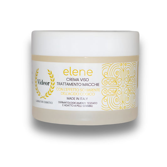 Crema Viso Trattamento Macchie all’Acido Cogico- ELENE