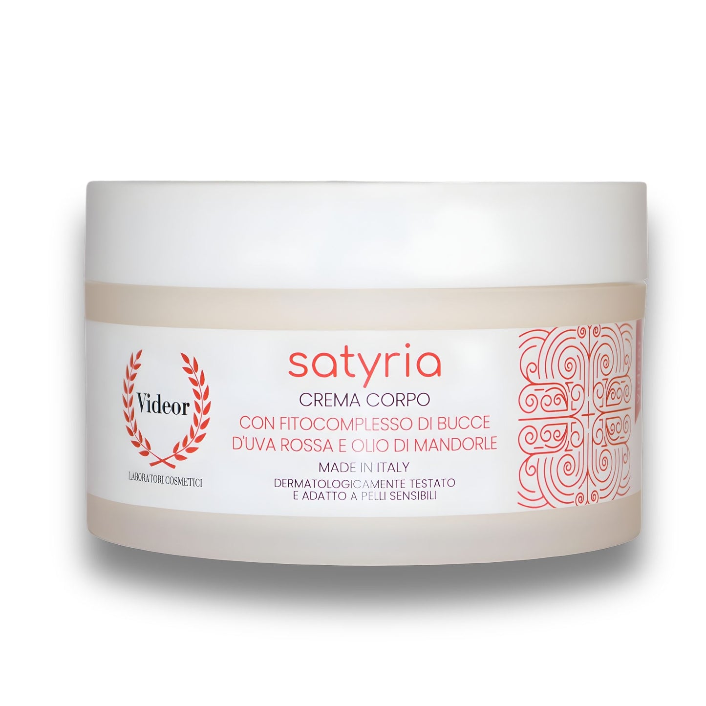 Crema Corpo Idratante all'Uva Rossa & Mandorla Dolce - SATYRIA